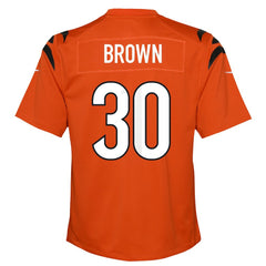 Chase Brown Cincinnati Bengals Youth Youth Orange