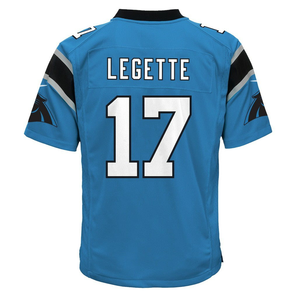 Xavier Legette Carolina Panthers Youth Alternate Game Jersey Blue