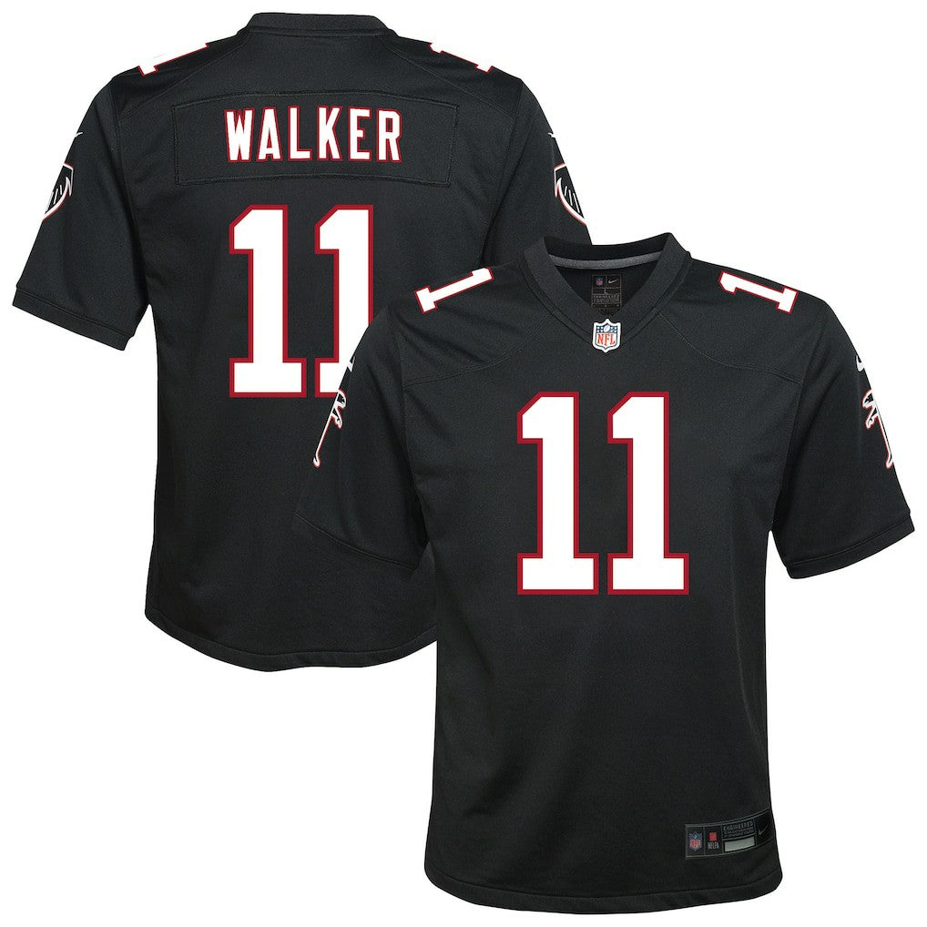 Jalon Walker Atlanta Falcons Youth Alternate Game Jersey Black
