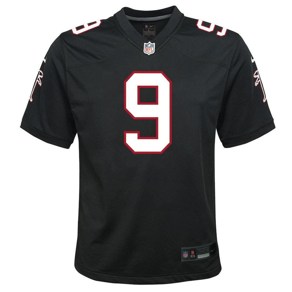 Michael Penix Jr. Atlanta Falcons Youth Alternate Game Jersey Black