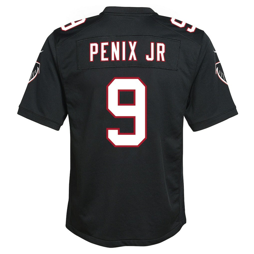Michael Penix Jr. Atlanta Falcons Youth Alternate Game Jersey Black