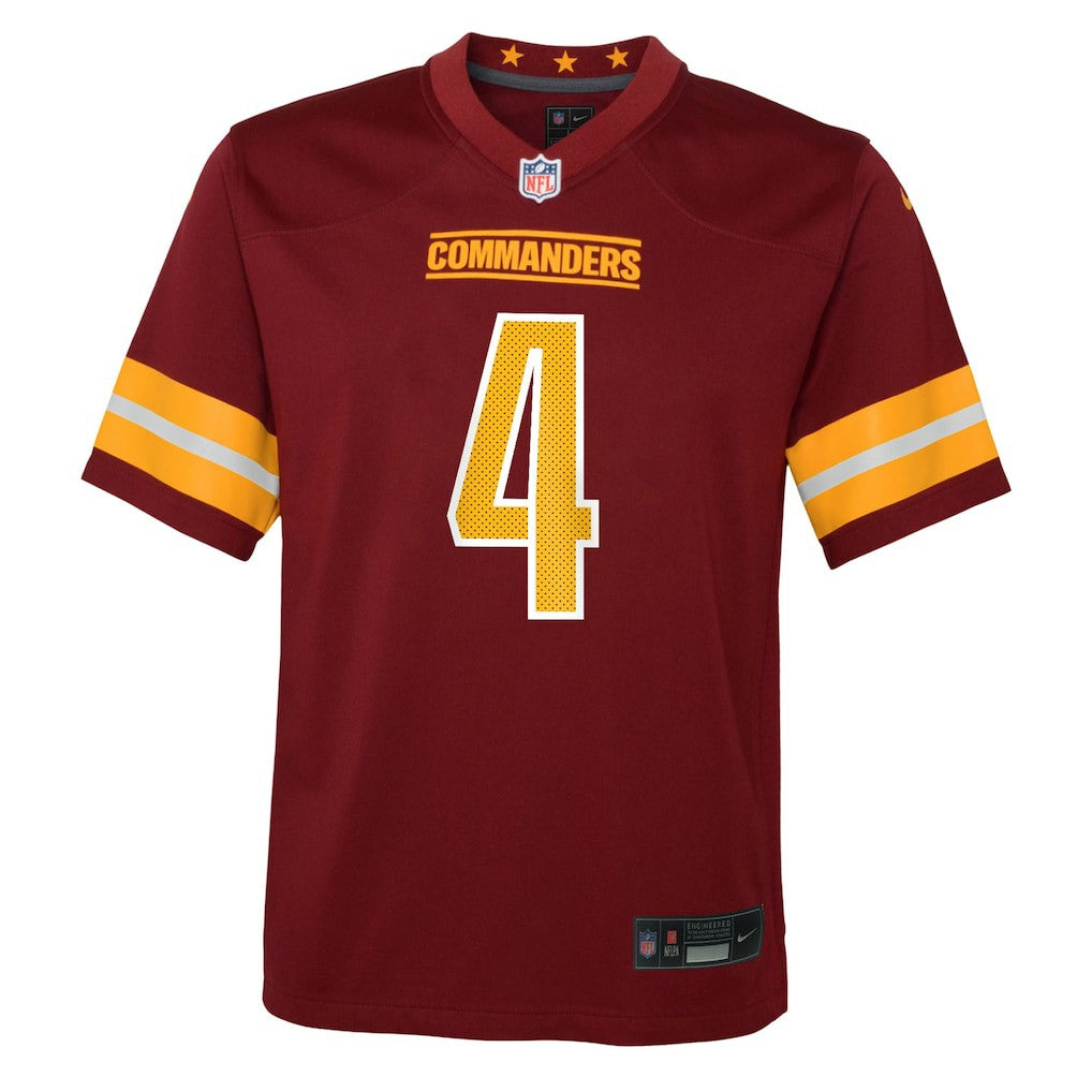 Frankie Luvu Washington Commanders Youth Team Game Jersey Burgundy