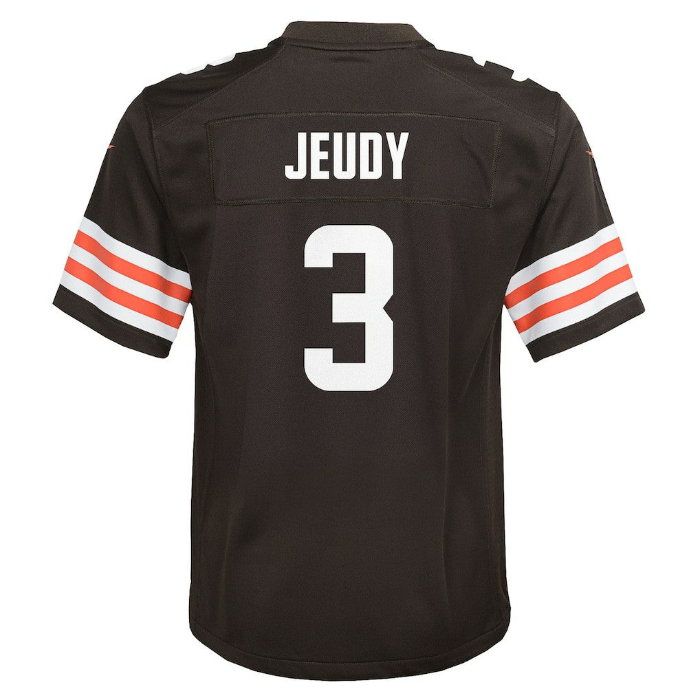 Jerry Jeudy Cleveland Browns Youth Team Game Jersey Brown