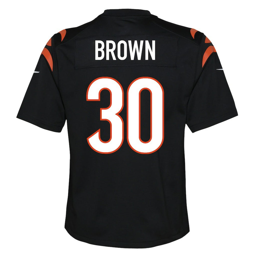 Chase Brown Cincinnati Bengals Youth Youth Black