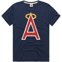 Los Angeles Angels Homage Hyper Local Refresh T-Shirt - Navy T-shirts