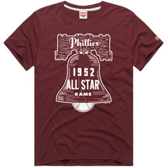 Philadelphia Phillies Homage Hyper Local Refresh T-Shirt - Wine T-shirts