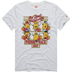 Pittsburgh Pirates Homage Hyper Local Refresh Tri-Blend T-Shirt - Ash T-shirts