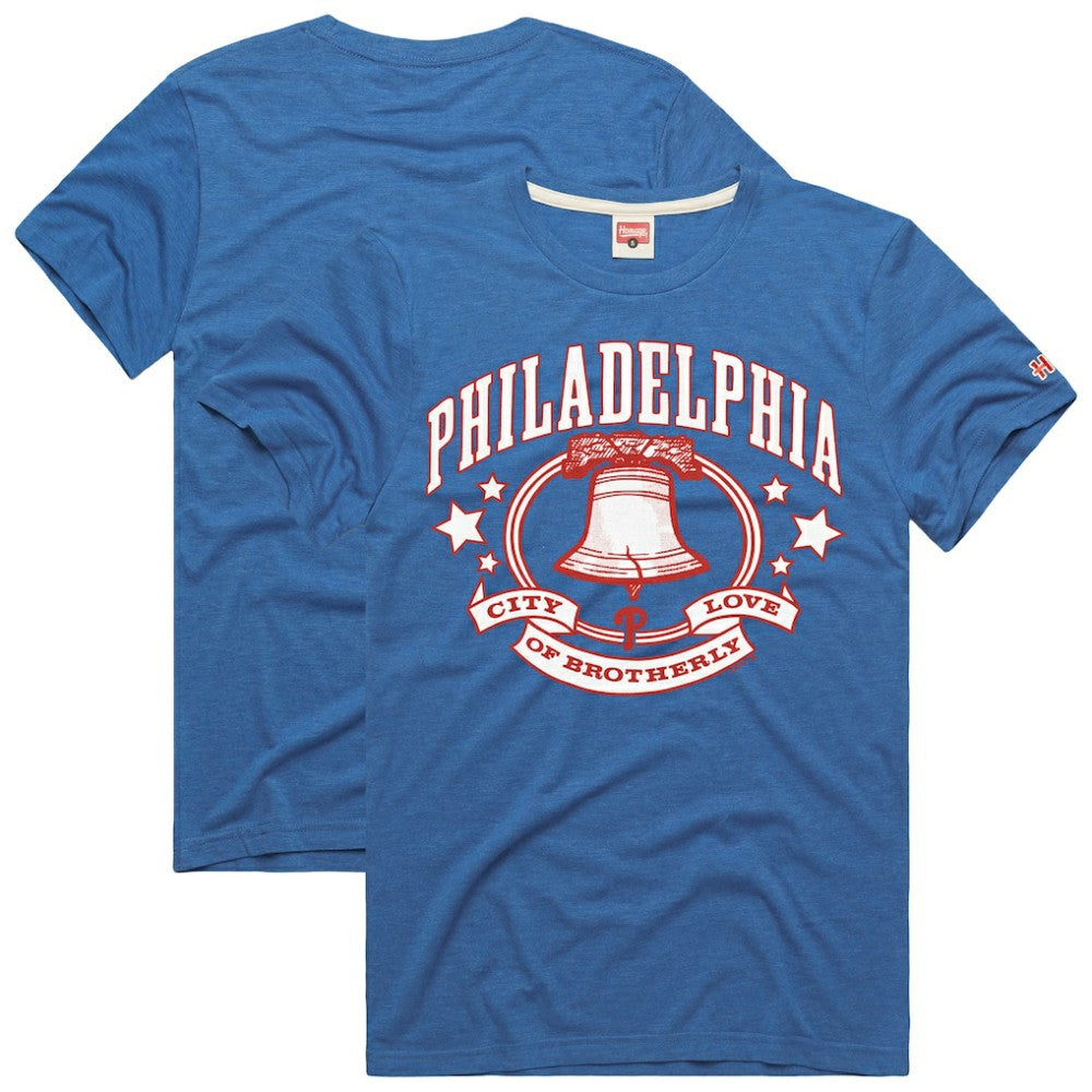 Philadelphia Phillies Homage Hyper Local Refresh T-Shirt - Royal T-shirts