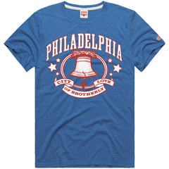 Philadelphia Phillies Homage Hyper Local Refresh T-Shirt - Royal T-shirts
