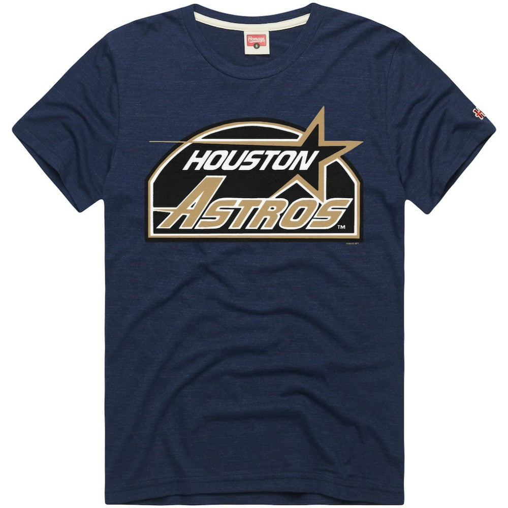 Houston Astros Homage Hyper Local Refresh T-Shirt - Navy T-shirts