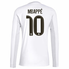 Kylian Mbappé Real Madrid 2025/26 Home Replica Player Jersey White