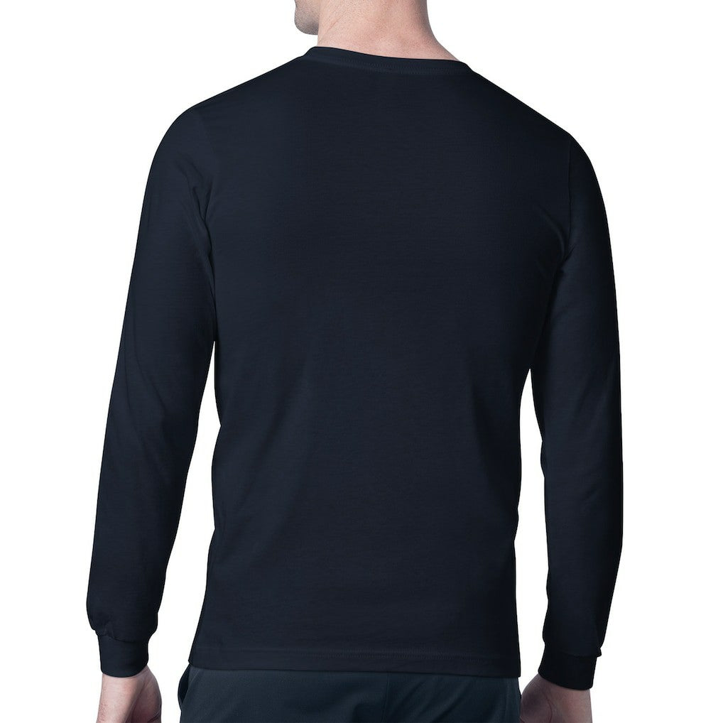 Chicago Bears Starter Team Track Graphic Long Sleeve T-Shirt Navy