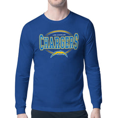 Los Angeles Chargers Starter Team Track Graphic Long Sleeve T-Shirt Royal