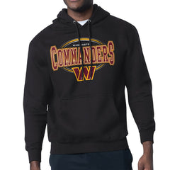 Washington Commanders Starter Team Track Graphic Pullover Hoodie Black