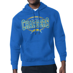 Los Angeles Chargers Starter Team Track Graphic Pullover Hoodie Royal