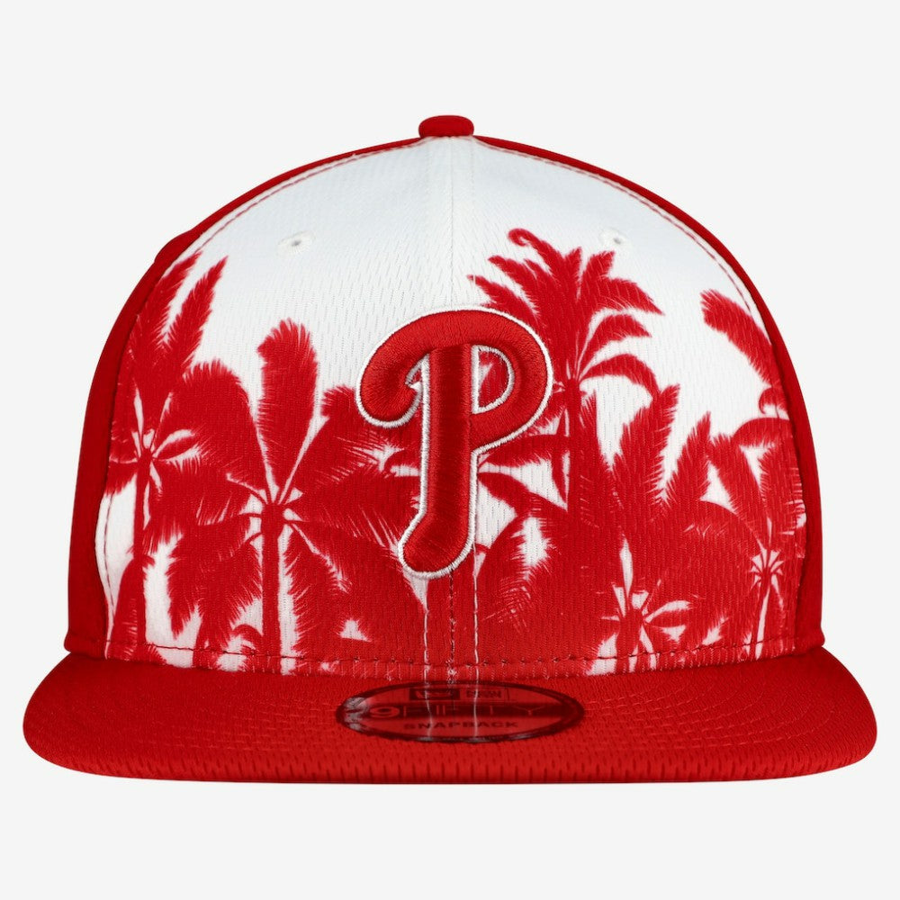 Philadelphia Phillies New Era 2026 Spring Training Fan Pack Grow 9FIFTY Snapback Hat - Red Hats