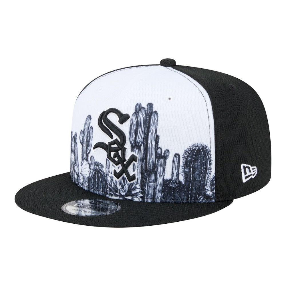 Chicago White Sox New Era 2026 Spring Training Fan Pack Grow 9FIFTY Snapback Hat - Black Hats