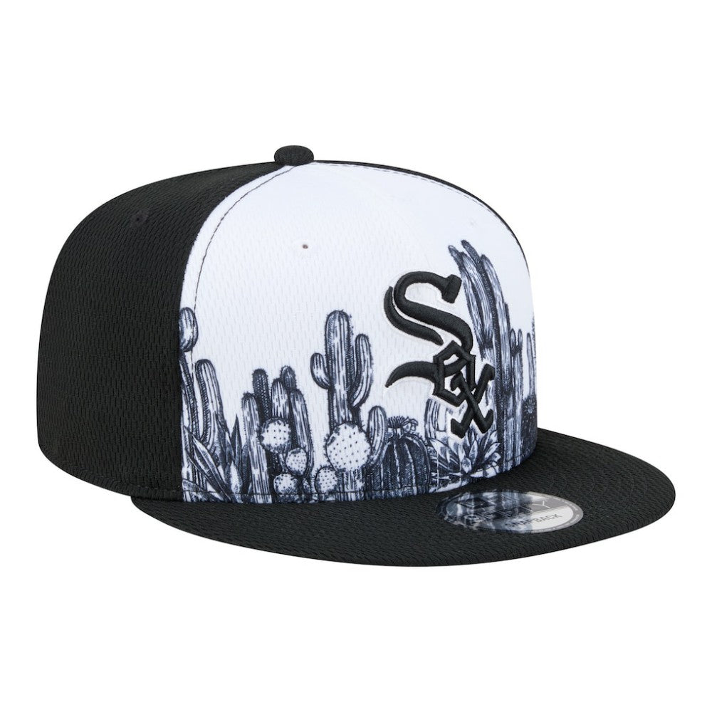 Chicago White Sox New Era 2026 Spring Training Fan Pack Grow 9FIFTY Snapback Hat - Black Hats