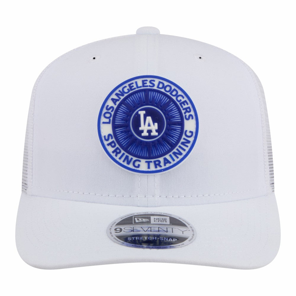 Los Angeles Dodgers New Era 2026 Spring Training Fan Pack 9SEVENTY Adjustable Trucker Hat - White Hats