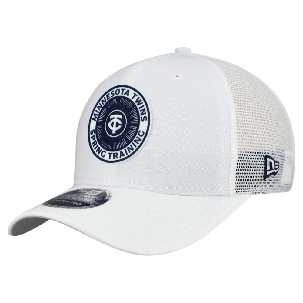 Minnesota Twins New Era 2026 Spring Training Fan Pack 9SEVENTY Adjustable Trucker Hat - White Hats