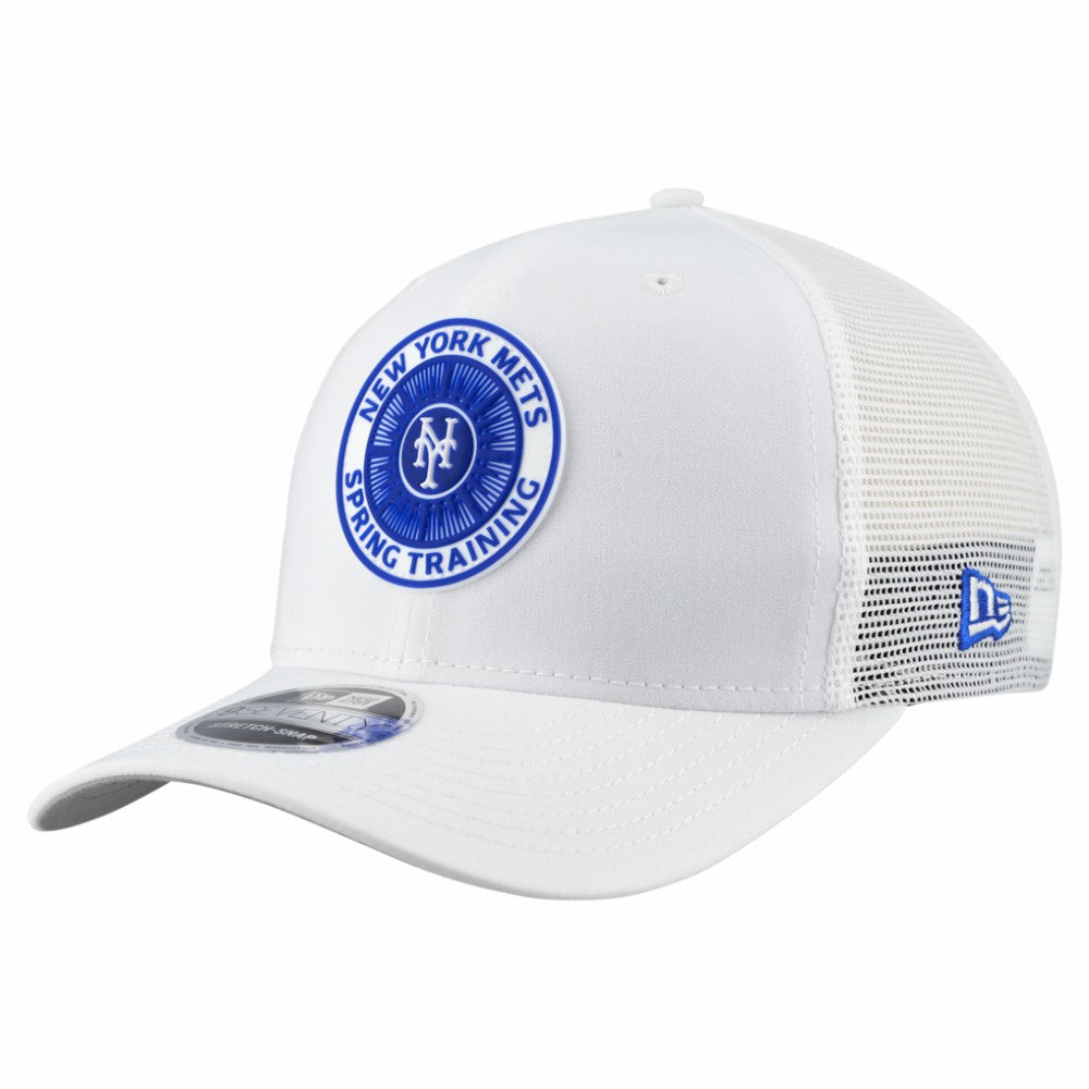 New York Mets New Era 2026 Spring Training Fan Pack 9SEVENTY Adjustable Trucker Hat - White Hats