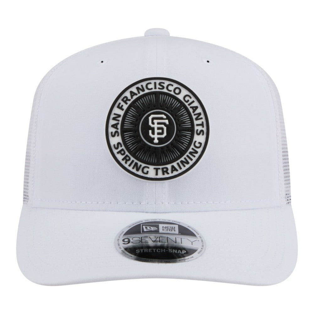 San Francisco Giants New Era 2026 Spring Training Fan Pack 9SEVENTY Adjustable Trucker Hat - White Hats