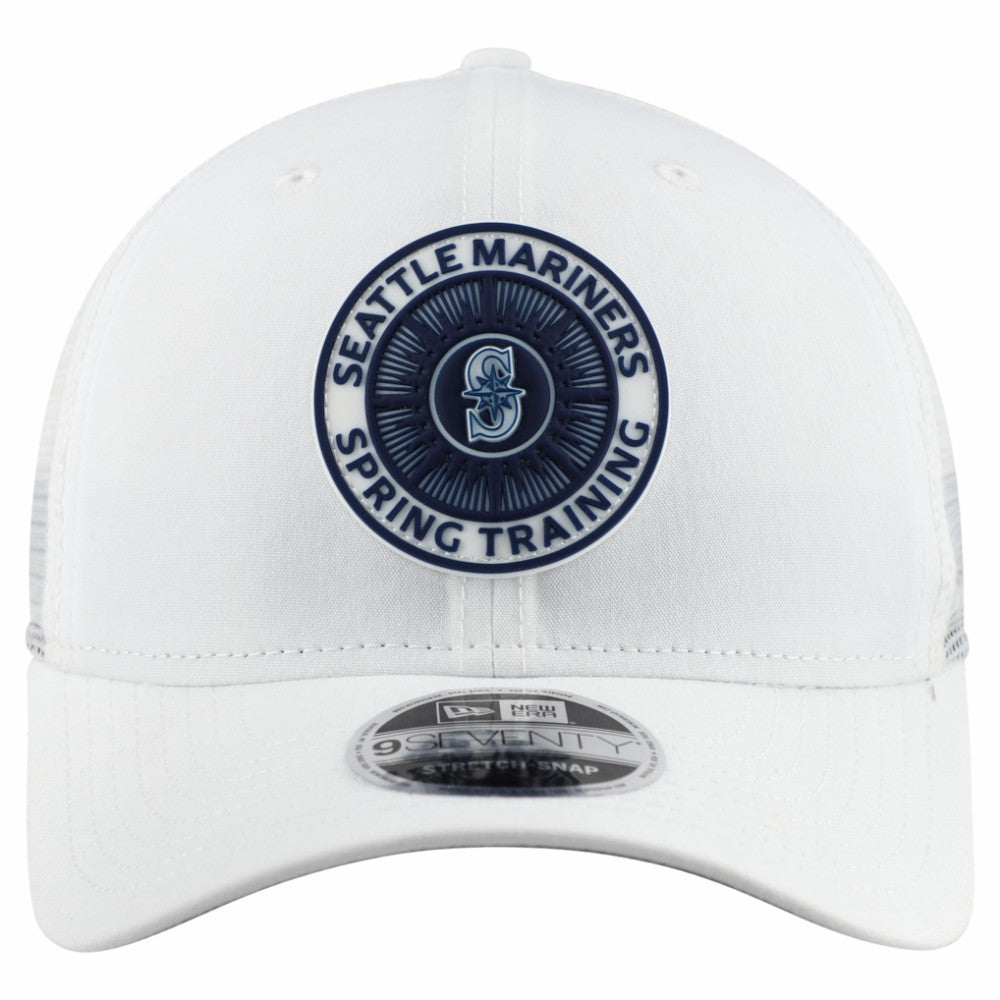 Seattle Mariners New Era 2026 Spring Training Fan Pack 9SEVENTY Adjustable Trucker Hat - White Hats
