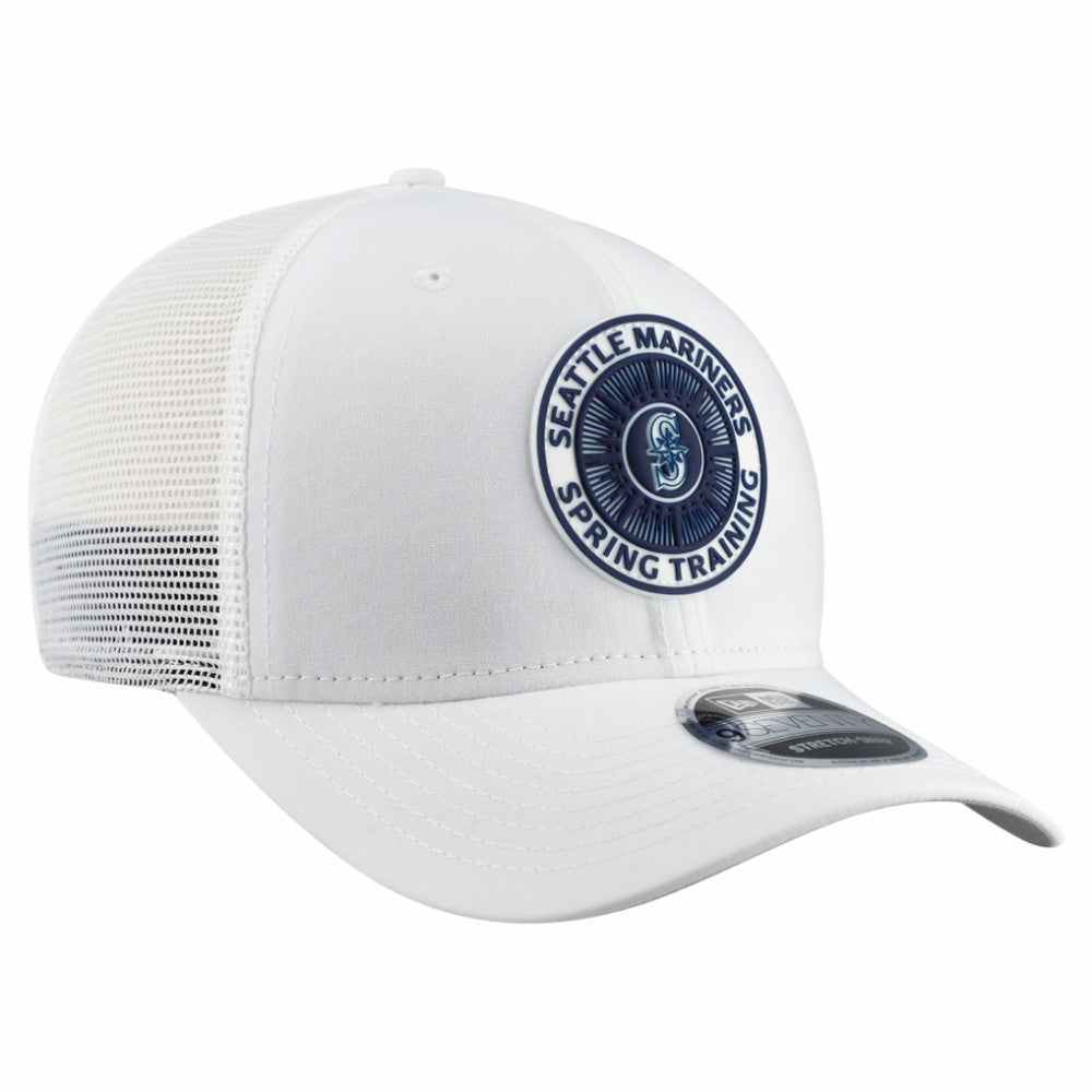 Seattle Mariners New Era 2026 Spring Training Fan Pack 9SEVENTY Adjustable Trucker Hat - White Hats