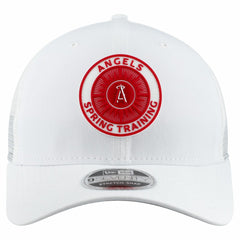 Los Angeles Angels New Era 2026 Spring Training Fan Pack 9SEVENTY Adjustable Trucker Hat - White Hats