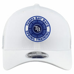 Tampa Bay Rays New Era 2026 Spring Training Fan Pack 9SEVENTY Adjustable Trucker Hat - White Hats