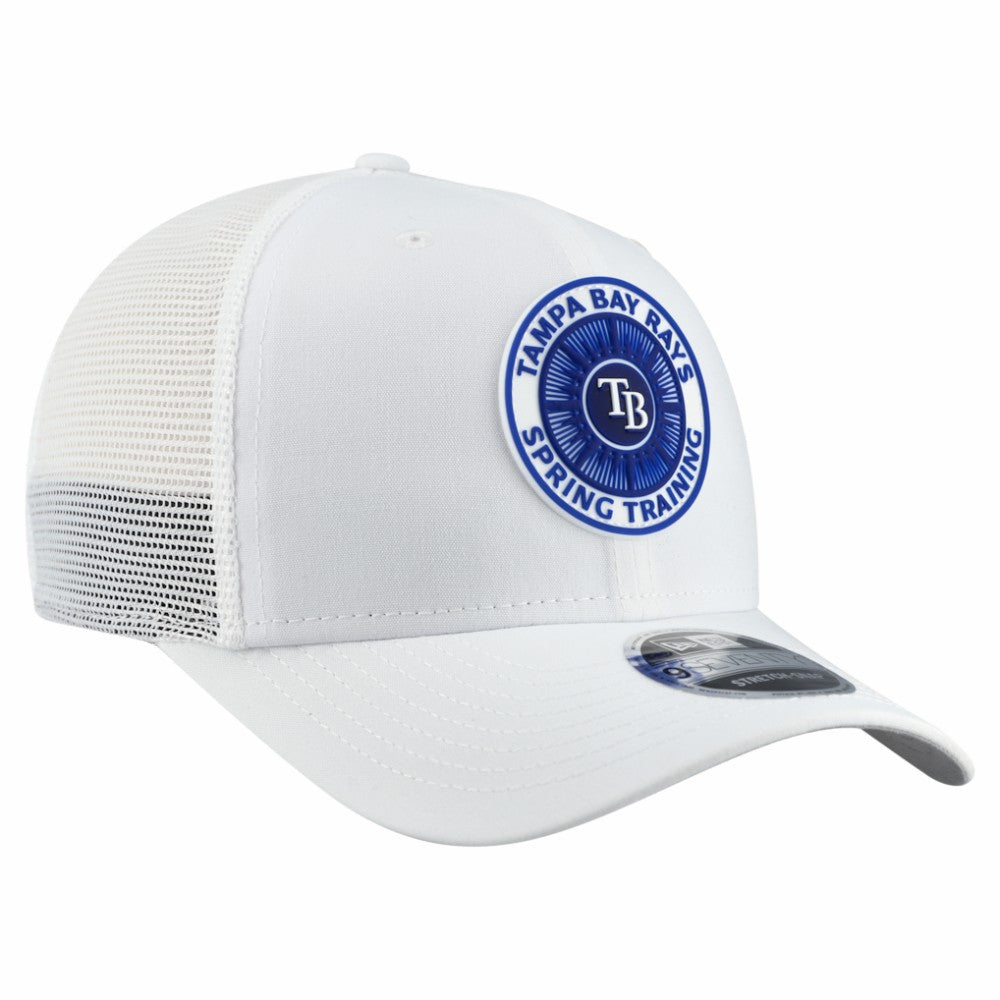Tampa Bay Rays New Era 2026 Spring Training Fan Pack 9SEVENTY Adjustable Trucker Hat - White Hats