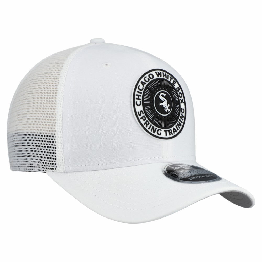 Chicago White Sox New Era 2026 Spring Training Fan Pack 9SEVENTY Adjustable Trucker Hat - White Hats