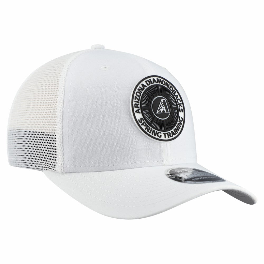 Arizona Diamondbacks New Era 2026 Spring Training Fan Pack 9SEVENTY Adjustable Trucker Hat - White Hats