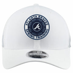 Atlanta Braves New Era 2026 Spring Training Fan Pack 9SEVENTY Adjustable Trucker Hat - White Hats