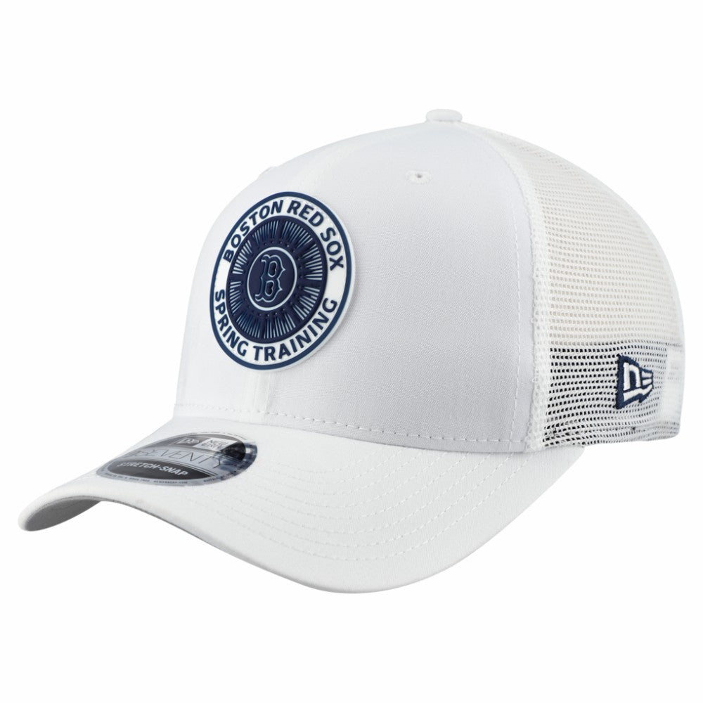 Boston Red Sox New Era 2026 Spring Training Fan Pack 9SEVENTY Adjustable Trucker Hat - White Hats