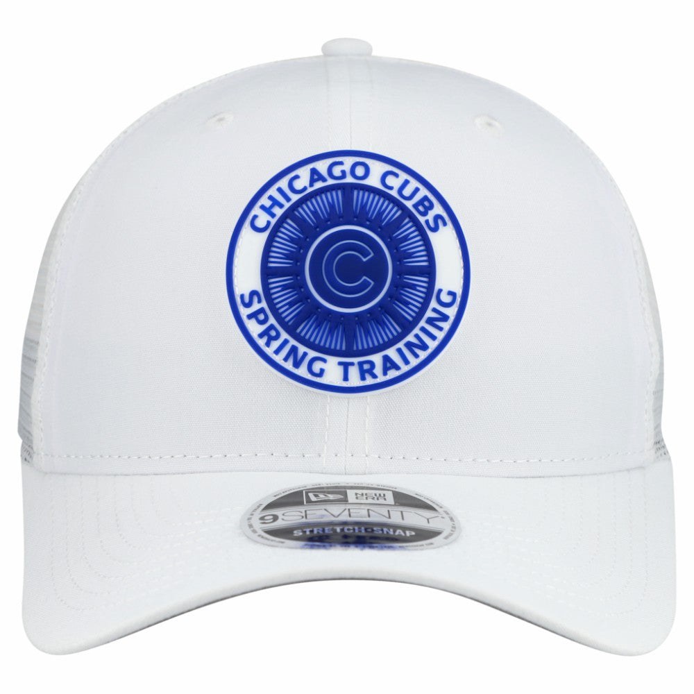 Chicago Cubs New Era 2026 Spring Training Fan Pack 9SEVENTY Adjustable Trucker Hat - White Hats