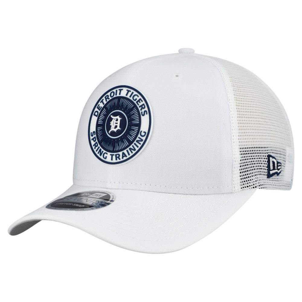 Detroit Tigers New Era 2026 Spring Training Fan Pack 9SEVENTY Adjustable Trucker Hat - White Hats