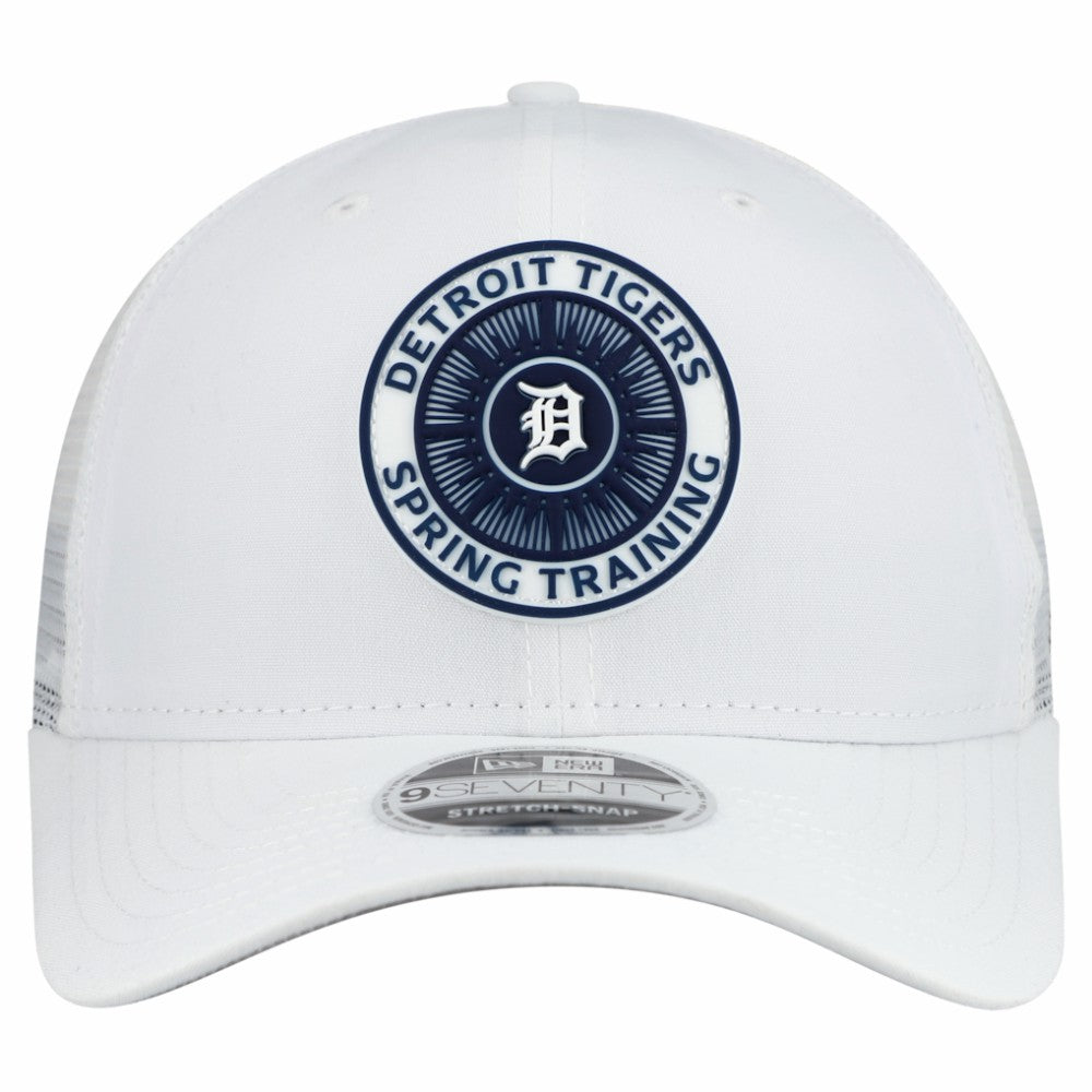Detroit Tigers New Era 2026 Spring Training Fan Pack 9SEVENTY Adjustable Trucker Hat - White Hats
