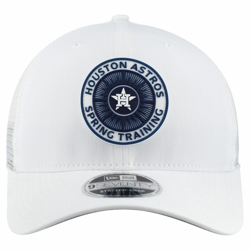 Houston Astros New Era 2026 Spring Training Fan Pack 9SEVENTY Adjustable Trucker Hat - White Hats