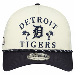 Detroit Tigers New Era 2026 Spring Training Fan Pack Rope A-Frame 9FORTY Adjustable Hat - Cream Hats