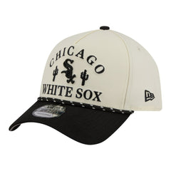 Chicago White Sox New Era 2026 Spring Training Fan Pack Rope A-Frame 9FORTY Adjustable Hat - Cream Hats