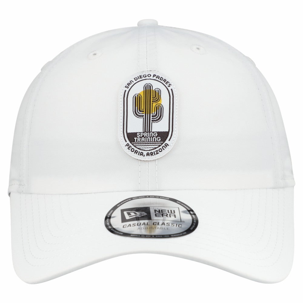 San Diego Padres New Era 2026 Spring Training Fan Pack Icon Casual Classic Adjustable Hat - White Hats
