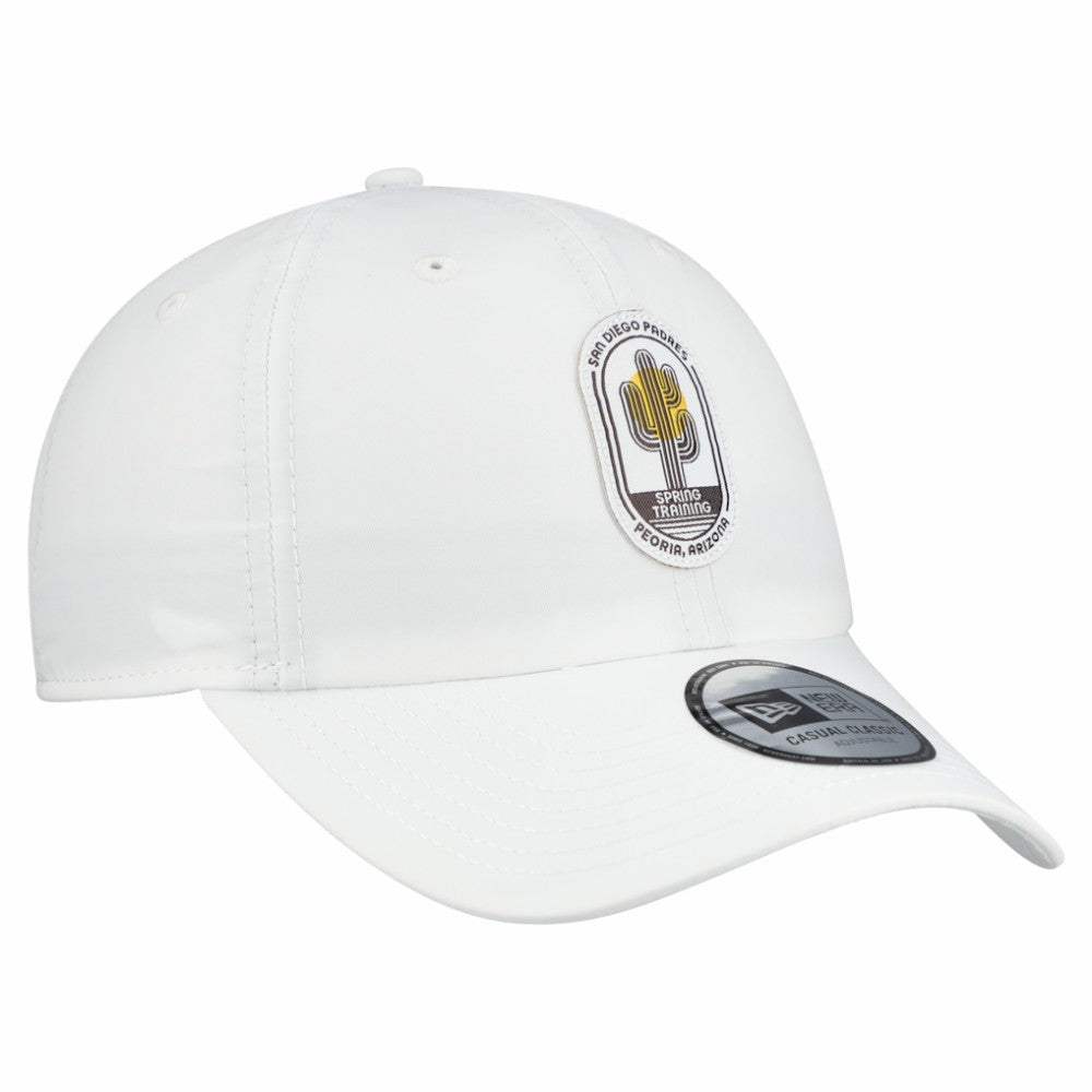 San Diego Padres New Era 2026 Spring Training Fan Pack Icon Casual Classic Adjustable Hat - White Hats