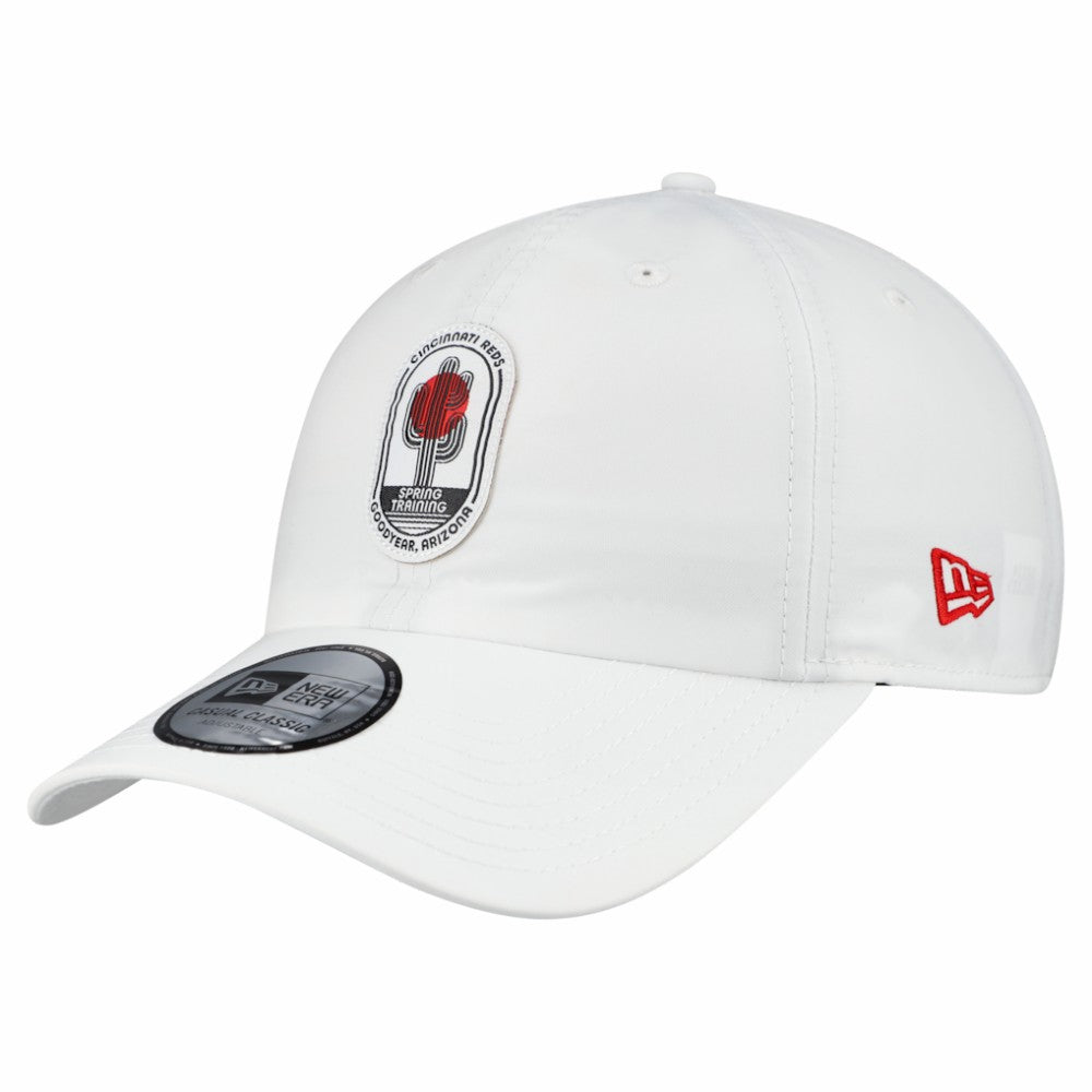 Cincinnati Reds New Era 2026 Spring Training Fan Pack Icon Casual Classic Adjustable Hat - White Hats