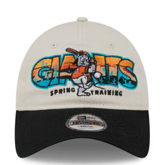 San Francisco Giants New Era Youth 2026 Spring Training Fan Pack Batter 9TWENTY Adjustable Hat - Stone/Black Hats