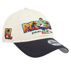 Boston Red Sox New Era Youth 2026 Spring Training Fan Pack Batter 9TWENTY Adjustable Hat - Stone/Navy Hats