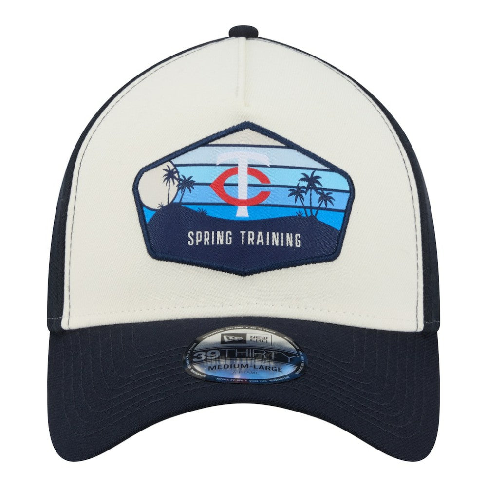 Minnesota Twins New Era 2026 Spring Training Fan Pack Gradient 39THIRTY Flex Hat - Stone Hats