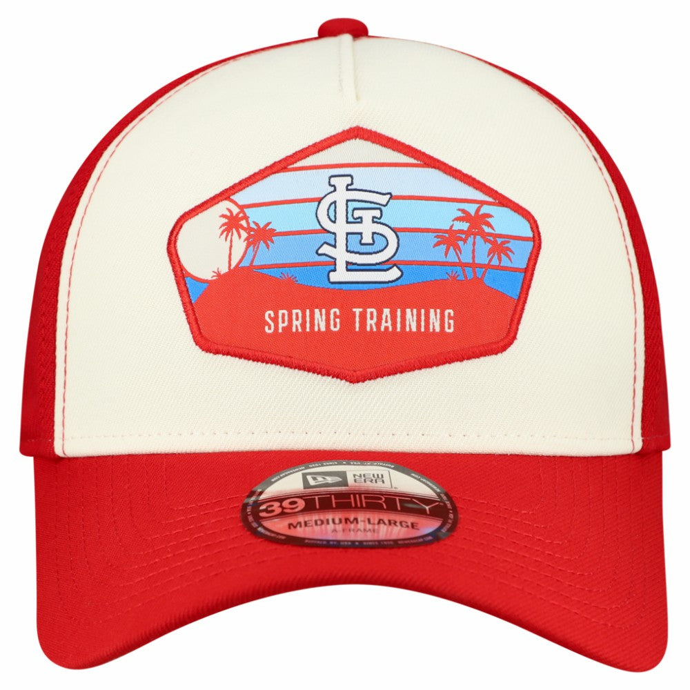 St. Louis Cardinals New Era 2026 Spring Training Fan Pack Gradient 39THIRTY Flex Hat - Stone Hats