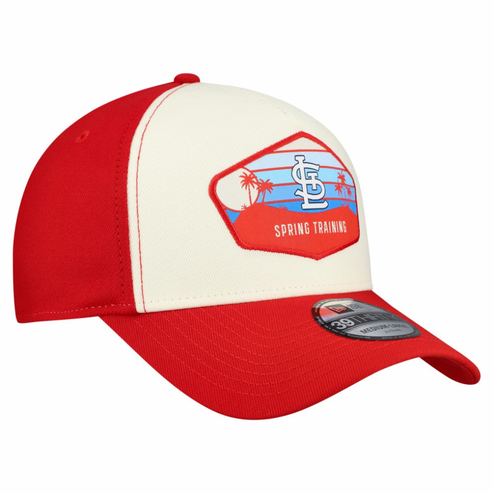 St. Louis Cardinals New Era 2026 Spring Training Fan Pack Gradient 39THIRTY Flex Hat - Stone Hats