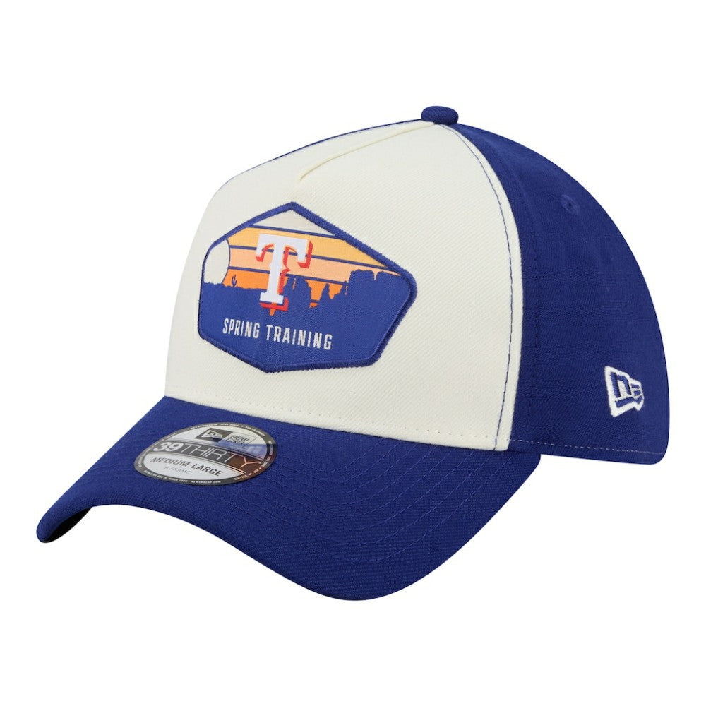 Texas Rangers New Era 2026 Spring Training Fan Pack Gradient 39THIRTY Flex Hat - Stone Hats